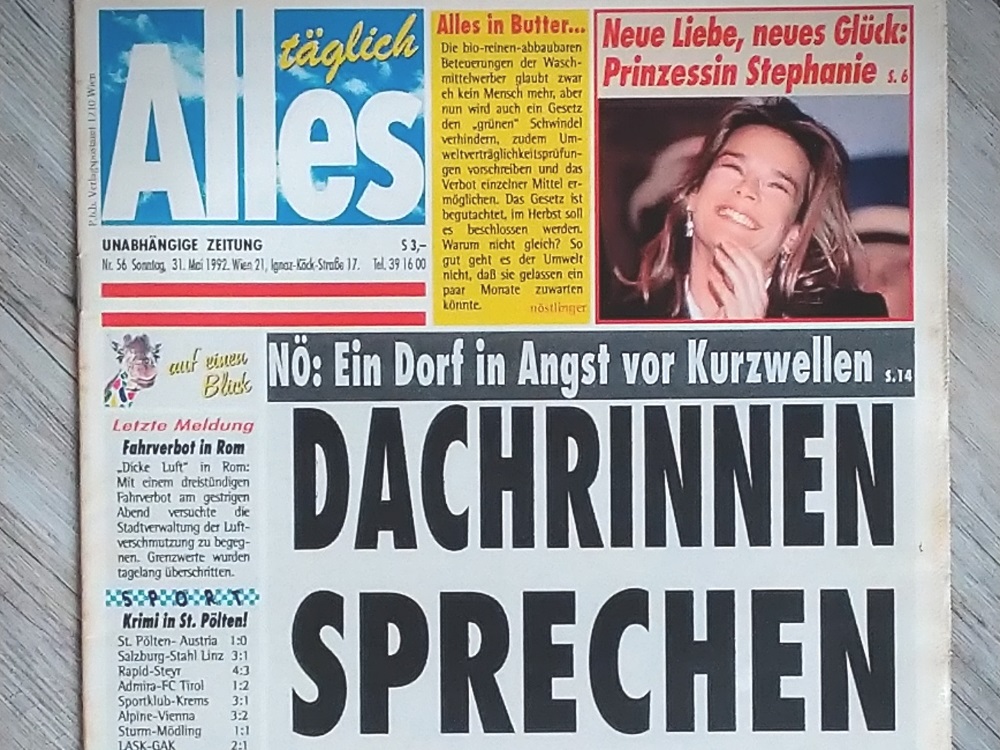 Täglich Alles alte Zeitung kaufen - Peppis Zeitungsladen