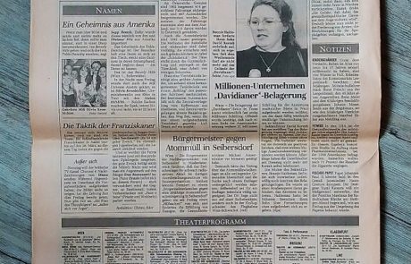 Alte Der Standard Zeitung Tageszeitung Wien - Peppis Zeitungsladen
