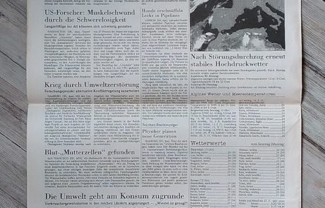 Alte Salzburger Nachrichten Zeitung Wien - Peppis Zeitungsladen