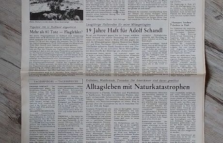 Alte Wiener Zeitung Tageszeitung kaufen - Peppis Zeitungsladen