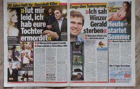 Alte Österreich Zeitung Tageszeitung kaufen - Peppis Zeitungsladen